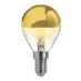 Hidden Light toppforspeilet klot gull E14 4W 2700K dimbar
