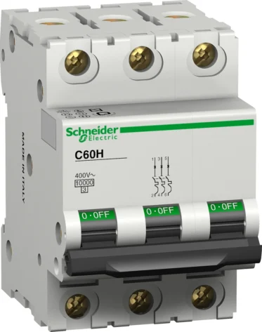 Schneider Selektivt Kombivern 3P 32A C-Kurve Acti9 C60B