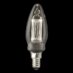 Unison UNI-K Vit Kronljus Klar E14 2,3W 3000K Dimbar