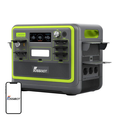 FOSSiBOT F2400 bærbar kraftstasjon 2400W grønn