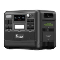 FOSSiBOT F2400 bærbar kraftstasjon 2400W Sort