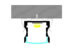 NP LED Stripe Aluprofil 17x15mm Aluminium 1m
