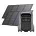 EcoFlow Delta Pro 3 kraftstasjon + 2x400W solcellepanel