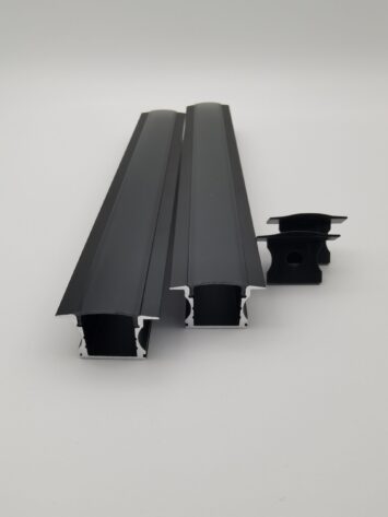 NP 2515 LED-Stripe Sort Aluprofil 25x15mm 1M