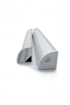 NP 1616A Hjørneprofil LED Stripe 16x16mm 1M