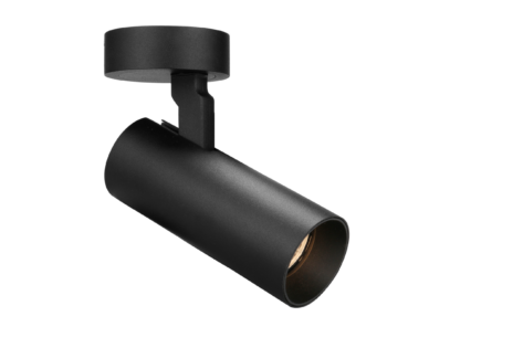 NP ProLine Utenpåliggende Takspot 10W WarmDim Sort