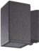 R-Line Milano Vegglampe Opplys 1x6W GU10 2700K IP54 Grafitt