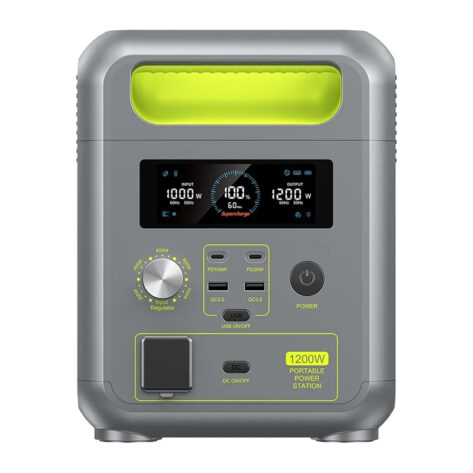 FOSSIBOT FBP1200 Ladestasjon 1200W 1958Wh LiFePO4 Grønn_1