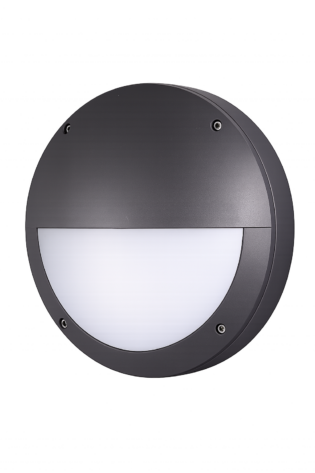 R-Line Madrid LED IP65 Armatur 15W 3000K Grafitt