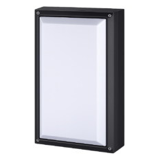 R-Line Malmø LED VeggArmatur 15W 3000K IP65 Matt Sort