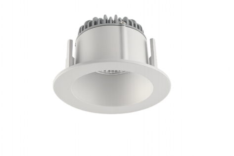 R-Line Elara WarmDim Downlight 8W IP44 Hvit