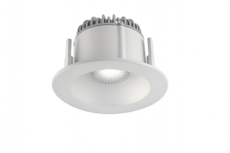 R-Line Elara 2700K Downlight 8W IP44 Matt Hvit_1