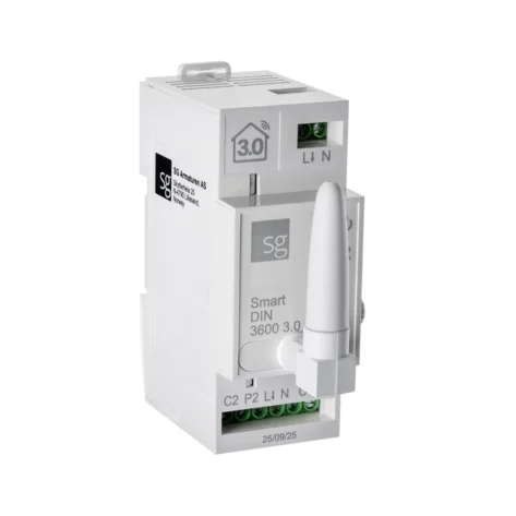 SG Smart DIN 3600 3.0 Bluetooth Relé DIN-Skinne 16A 3600W