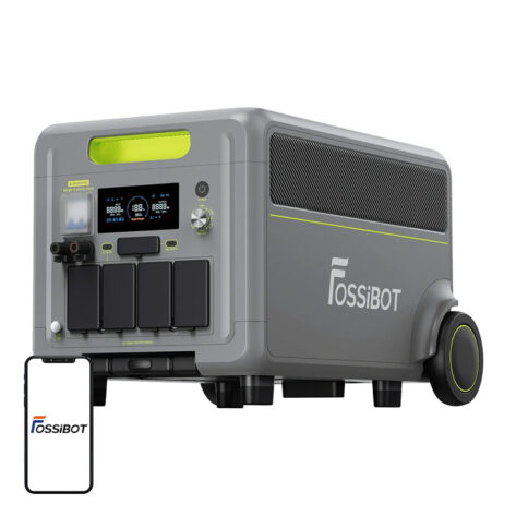 FOSSIBOT F7200 bærbar kraftstasjon 7200W – Grønn