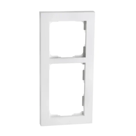 SG Ramme 1+1.5X Hvit for Dobbel Stikkontakt+1