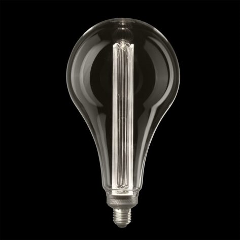 Unison Tear LED E27 165mm Klar 3.5W 3000K Dimbar
