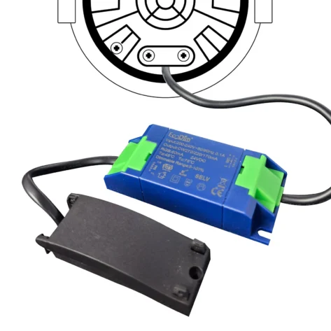 EcoDim Zigbee RGBWW Downlight Hvit IP54 6W 2700–6000K_6