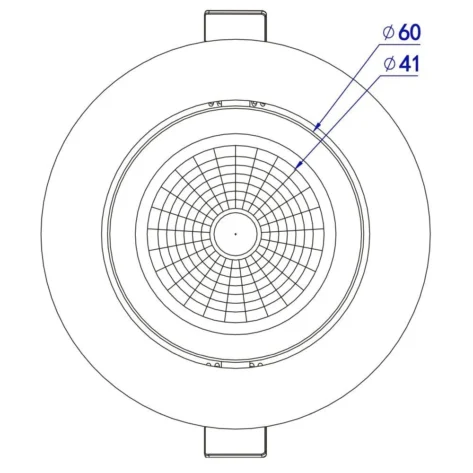 EcoDim Zigbee RGBWW Downlight Hvit IP54 6W 2700–6000K_8