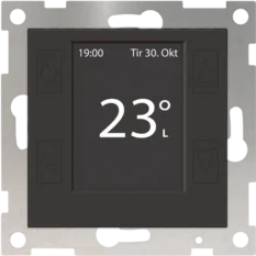 CTM Lyng mTouch One 2-Pol Termostat Sort