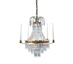KRAGEHOLM-Chandelier-3L-Antique