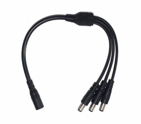 Kabel-Splitter-3-1-LED-Strip-5,5mm-x-2,1mm