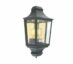 Norlys Glasgow 730 Vegglampe E27 IP54 Sort