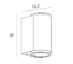 Mandal-1370-vegglampe-opp-ned-matt