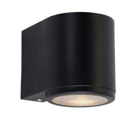 Mandal-1373-vegglampe-ned-sort