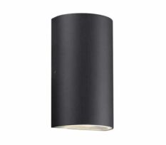Nordlux Rold Rund Vegglampe Sort