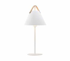 Strap-bordlampe-hvit