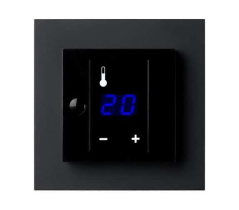 Elko Plus Display Termostat 3200W Sort
