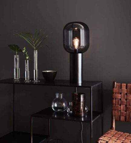 BROOKLYN Table 1L 56cm BlackSmoke 2