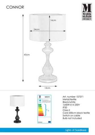 Connor-Bordlampe-Sort-hvit 1