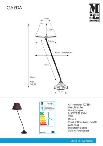 GARDA-bordlampe-sort-lila