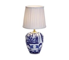 GOTEBORG-Table-33cm-Blue-White